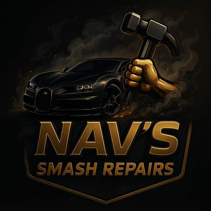 Nav’s Smash Repair Logo